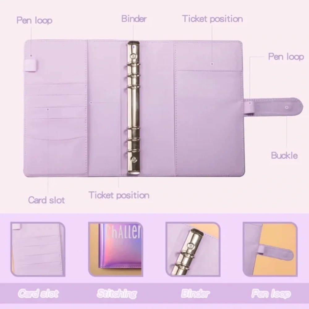 Savings Challenge Binder